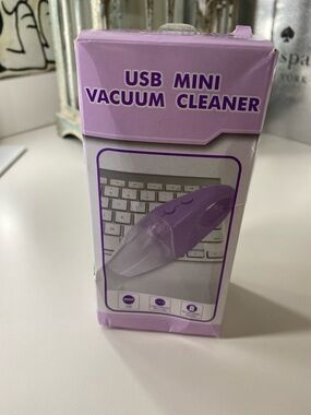 USB Mini Vacuum Cleaner - Purple